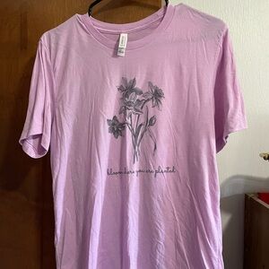 Lavender t-shirt